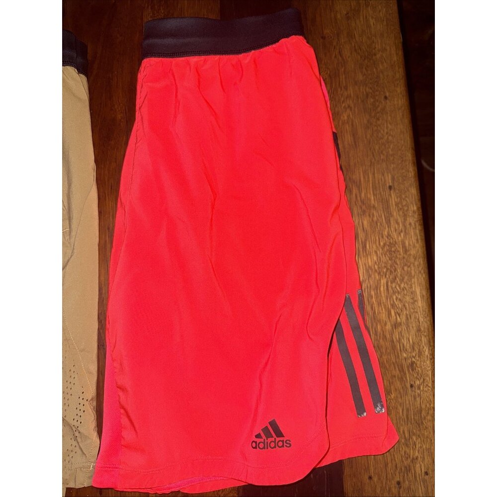 Adidas Axis 22 Shorts Lot 2 Men’s M Sand Pink 9" Gym Training Athletic - Picture 3 of 15